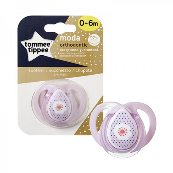 Tommee Tippee Ортодонтична залъгалка Moda 0-6 месеца